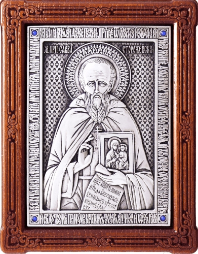 Icon - Holy Venerable Sabba of Storozha - A111-2