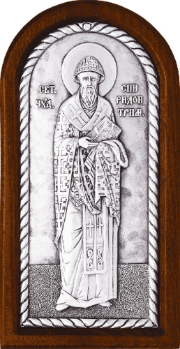 Icon: Holy Hierarch Spyridon of Tremethius - 140-1