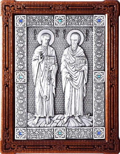 Icon - Holy Apostles Peter and Paul - A142-2