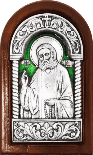 Icon - Holy Venerable Seraphim of Sarov - A147-3