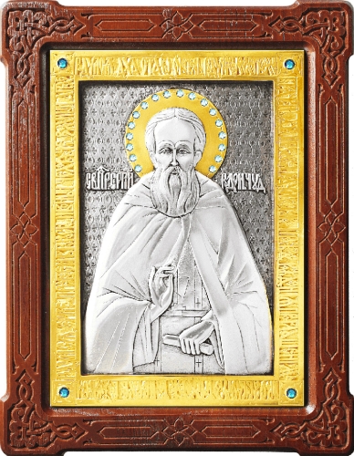 Icon - Holy Venerable Sergius of Radonezh - A48-6