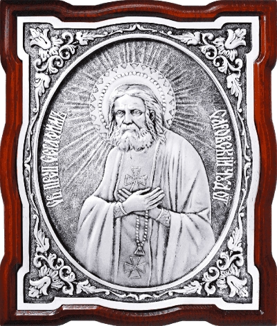 Icon - Holy Venerable Seraphim of Sarov - A88-1