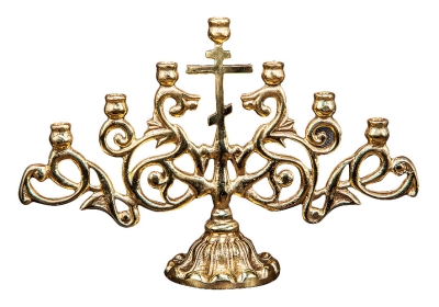 Small table seven-branch candelabrum - 1