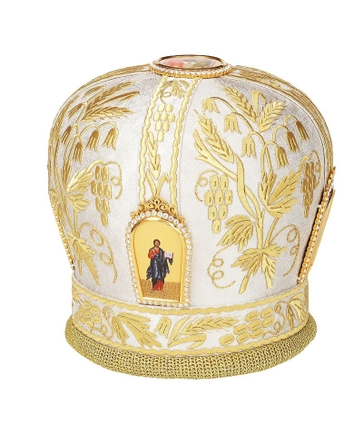 Mitres: Embroidered mitre - 52