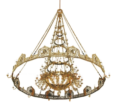 Church chandelier (horos) - Smolensk (108 lights)