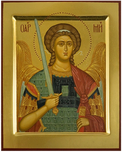 Icon: Holy Archangel Michael - PS2 (6.5''x8.3'' (16.5x21 cm))