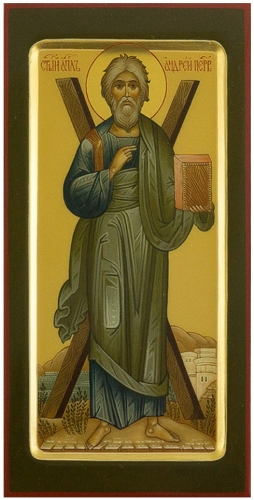 Icon: St. Apostle Andrew - PS2 (5.1''x9.8'' (13x25 cm))