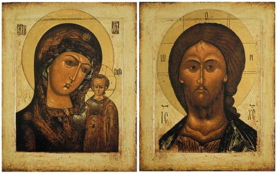 Wedding icon pair - VP21K (11.8''x9.8'' (30x25 cm))