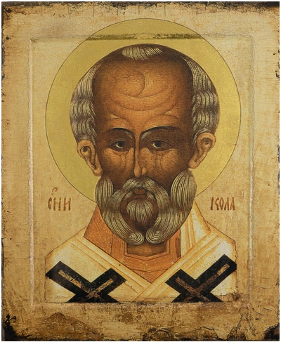Icon: Holy Hierarch St. Nicholas the Wonderworker - NC21