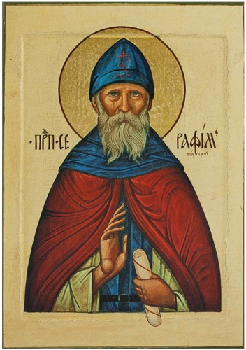 Icon: Holy Venerable Seraphim of Vyritsa - SV01