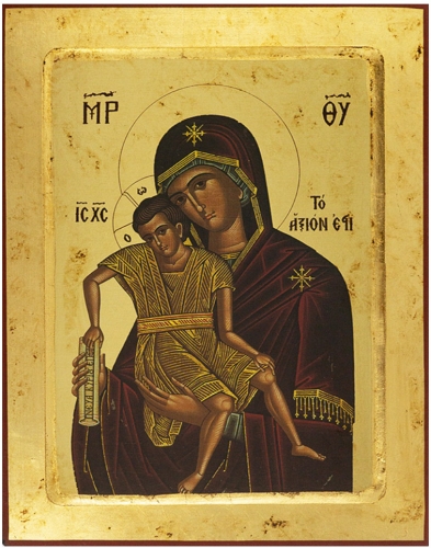 Icon of the Most Holy Theotokos It Is Truly Meet - X2327 (9.4''x11.8'' (24x30 cm))