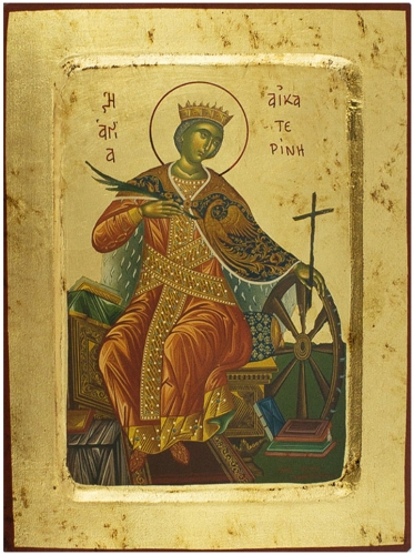 Icon: Holy Great Martyr Catherine - B4