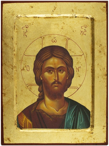 Icon: Christ Pantocrator - B4a (7.1''x9.4'' (18x24 cm))