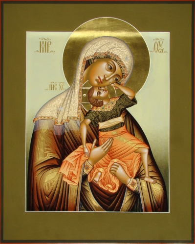 Icon: Most Holy Theotokos Leaping of the Babe - B