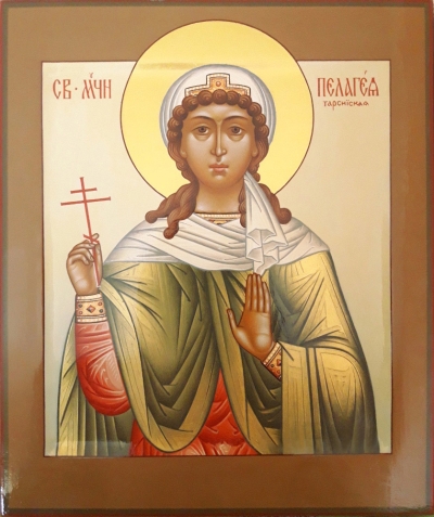 Icon: Holy Martyr Pelagia of Tarsus - B