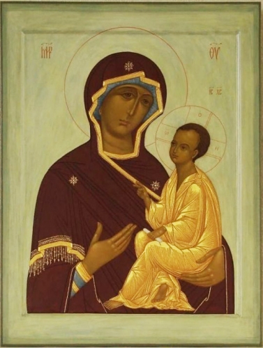 Icon: Most Holy Theotokos of Tikhvin - I
