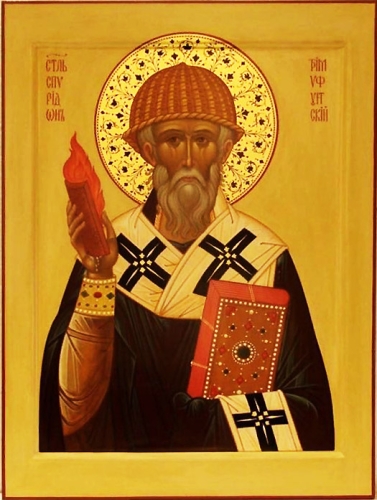 Icon: Holy Hierarch St. Spyridon of Thremethius - I2