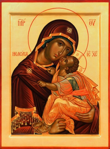 Icon: Most Holy Theotokos Eleusa - O