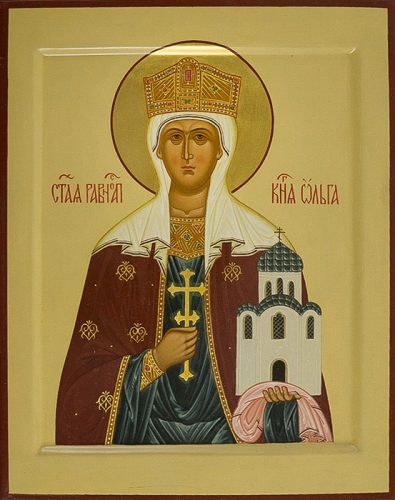 Icon: Holy Great Princess Olga Equal-to-the-Apostles - I2