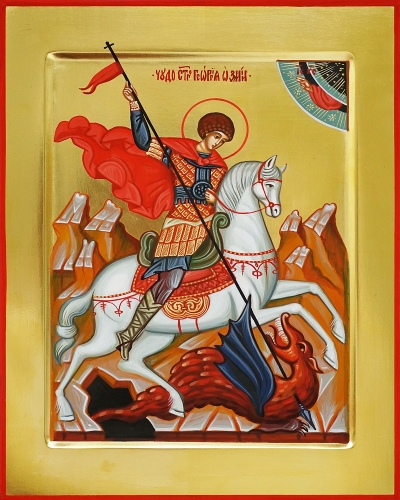 Icon: Holy Great Martyr St. George the Winner - I3