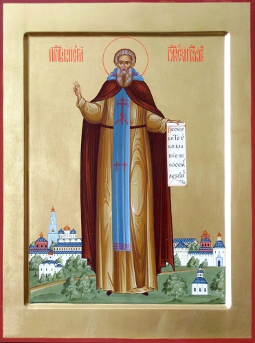 Icon: Holy Venerable Sergius of Radonezh - L3