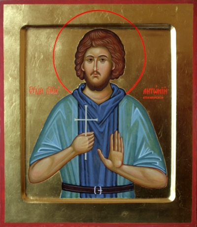 Icon: Holy Martyr Anthony of Apamea - L