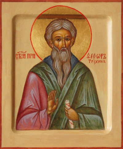 Icon: Holy Venerable Theodore Trihina - L