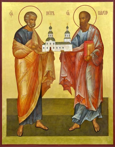 Icon: Holy Apostles Peter and Paul - APP02