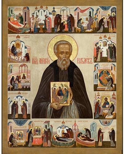 Icon: Holy Venerable Andrew (Rublev) - AR43
