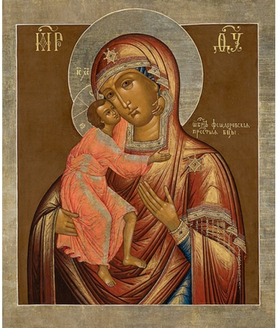 Icon of the Most Holy Theotokos of Theodorov - BF722