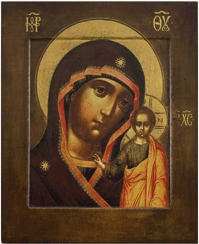 Icon of the Most Holy Theotokos of Kazan' - BK22