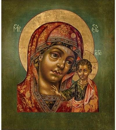 Icon of the Most Holy Theotokos of Kazan' - BK721