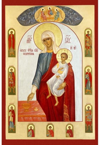 Icon: the Most Holy Theotokos of Kizika - BKIZ01