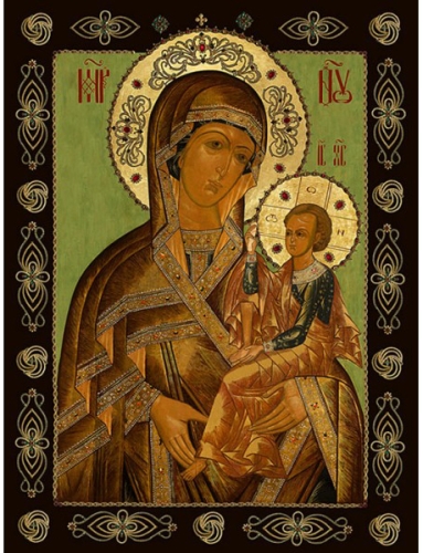 Icon of the Most Holy Theotokos of Shouya - BSH44