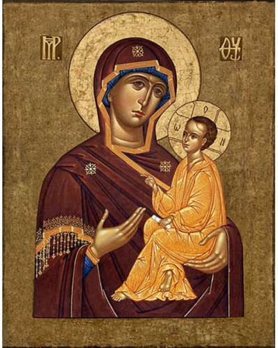 Icon of the Most Holy Theotokos of Tikhvin - BT20