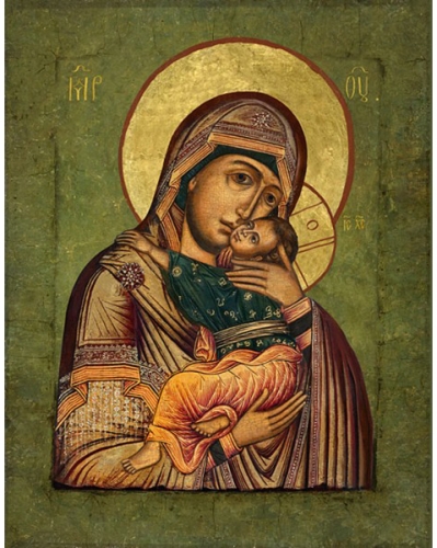 Icon of the Most Holy Theotokos Eleusa - BU721