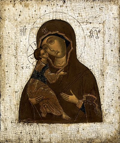 Icon of the Most Holy Theotokos of Vladimir - BV01