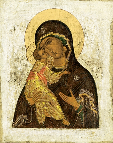 Icon of the Most Holy Theotokos of Vladimir - BV02
