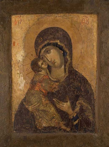 Icon of the Most Holy Theotokos of Vladimir - BV07