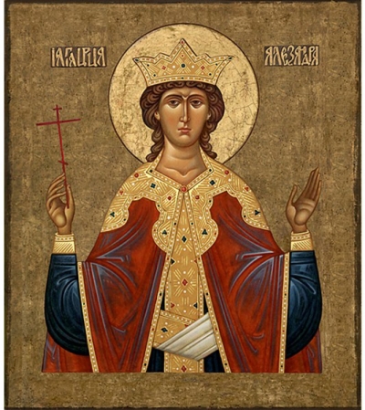 Icon: Holy Tsarina Alexandra - CA20