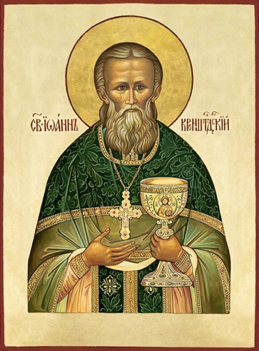 Icon: Holy Righteous St. John of Kronshtadt - IK01