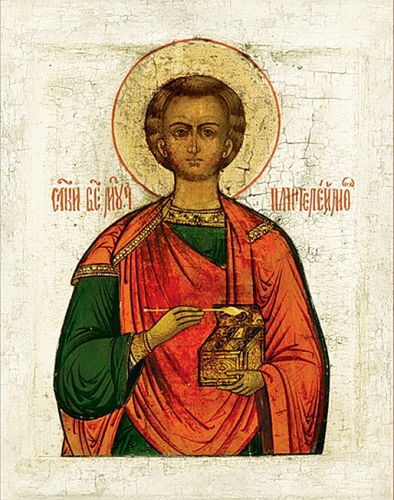 Icon: Holy Great Martyr and Healer Panteleimon - P02