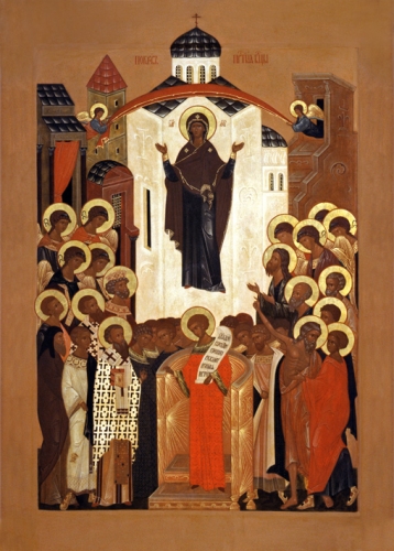 Icon: Protection of the Most Holy Theotokos - PB01