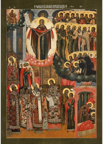 Icon: Protection of the Most Holy Theotokos - PB41