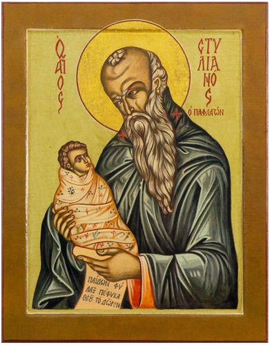 Icon: Holy Venerable Stylianos of Poflagon - PST39