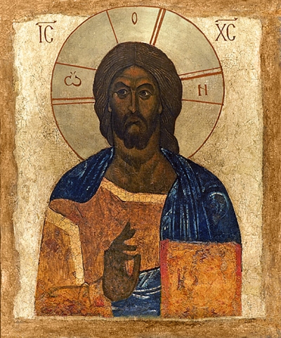 Icon: Christ Pantocrator (of Nikolo-Golutvin) - S34