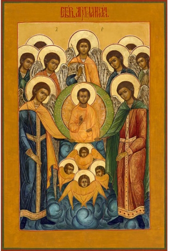 Icon: Synaxis of the Holy Archangel Michael - SAM50