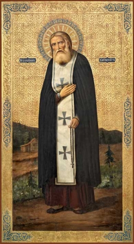 Icon: Holy Venerable Seraphim of Sarov - SF08