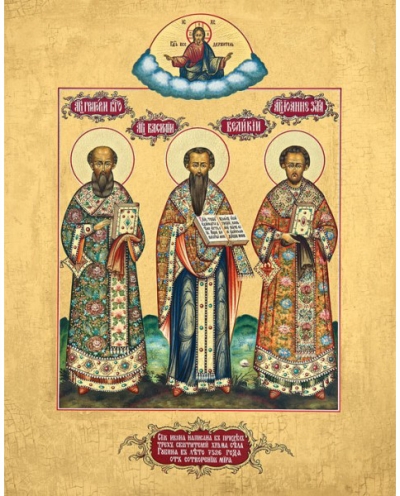 Icon: The Three Holy Hierarchs - TS67