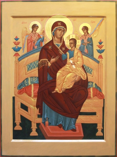 Icon: Most Holy Theotokos the Queen of All - O